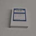 Thick Heavy Duty 120lb Cover Cardstock - 5" x 7" Bright White - 325gsm 15pt Thick Paper - Index, Flash & Post Card Stock (100 Pack)