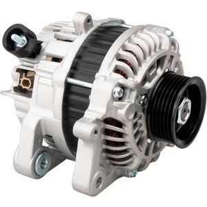 11537N Alternator Compatible with Honda Civic 2012-2015, Acura ILX 2014, Honda HR-V 2016-2018, Automotive Replacement Alternators 6-Groove Pulley Replace# 11537N,11537,31100R1AA01,A005TJ0191