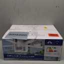 Ceiling Fans with Lights, 52 inch Low Profile Ceiling Fan with Light and Remote Control, Flush Mount, Reversible Motor, Dimmable, Noiseless, Black Ceiling Fan for Bedroom, Indoor/Outdoor Use