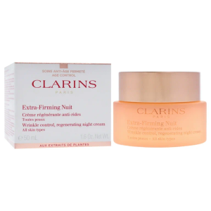 Extra Firming Night Cream - All Skin Types by Clarins for Unisex - 1.6 oz Cream