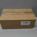 RACETOP White Paper Bags with Handles Bulk 8"x4.5"x10.8" 100Pcs Gift Bags Medium Size, White Gift Bags with Handles, Gift Bag Bulk for Retail, Party, Shopping, Merchandise