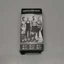 CHARMKING Compression Socks (3 Pairs) Knee High Compression Sock for Women & Men Stockings for Running, Cycling,Athletic (Small-Medium, 09 Black/White/Black)