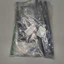 Grim Reaper Costume Halloween Adult Costumes Grim Reaper Hooded with Scythe,Chain Halloween Costumes (Black, S)