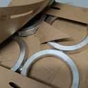 57.1 to 72.6 Hub Rings, Aluminum Hubcentric Rings for Audi A3 A4 Q3 S3 VW Jetta GTI Passat Golf with 57.1mm hub bore, Pack of 4
