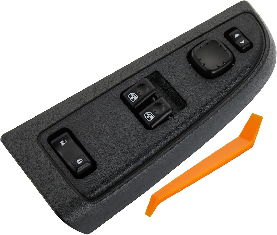 Power Window Switch Fit for 2003-2007 Chevrolet Silverado1500 2500 3500, 2003-2007 GMC Sierra1500 2500 3500,Driver Side Control Door vidrios Master Switch.OEM 15883318.
