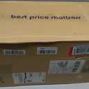 Best Price Mattress 4 Inch Ventilated Memory Foam Mattress Topper, Cooling Gel Infusion, CertiPUR-US Certified, Dorm Essentials, Short Queen