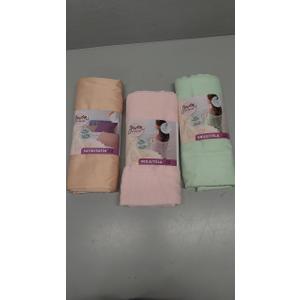 58" x 72" Satin Precut Sewing & Craft Fabric, Rugby Tan by Gwen Studios + 58" x 6' Precut Voile Sewing & Craft Fabric, Mint Green by Gwen Studios + Mauve