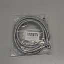 59" Extra Long Faucet Supply Lines Braided Stainless Steel Hose 3/8" Comp x M10 Male Connector Replacement Parts Hoses,Kitchen Bathroom Outdoor Faucet Sink Basin Water Hose,2 Pcs