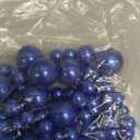 308Pcs Faux Beads Vase Filler for Centerpieces, No Hole Bead for Vase, Beads for Wedding Makeup Party Home Birthday Table Decor Decoration-8/10/14/20mm (Navy Blue)