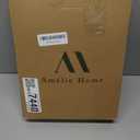 Amlie Home Checkered Chenille Knit Throw Blanket for Couch, Classic Texture Decorative Soft Blanket for Sofa, Chair & Bedroom, 50"x60", Olive Green