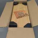 walowalo Bamboo Marker Organizer for 280 Markers Christmas Gifts Durable Pencil Holder Desk Storage Large for Artists Teachers Students Classroom Birthday Gifts No Assembly Required 28-Compartments