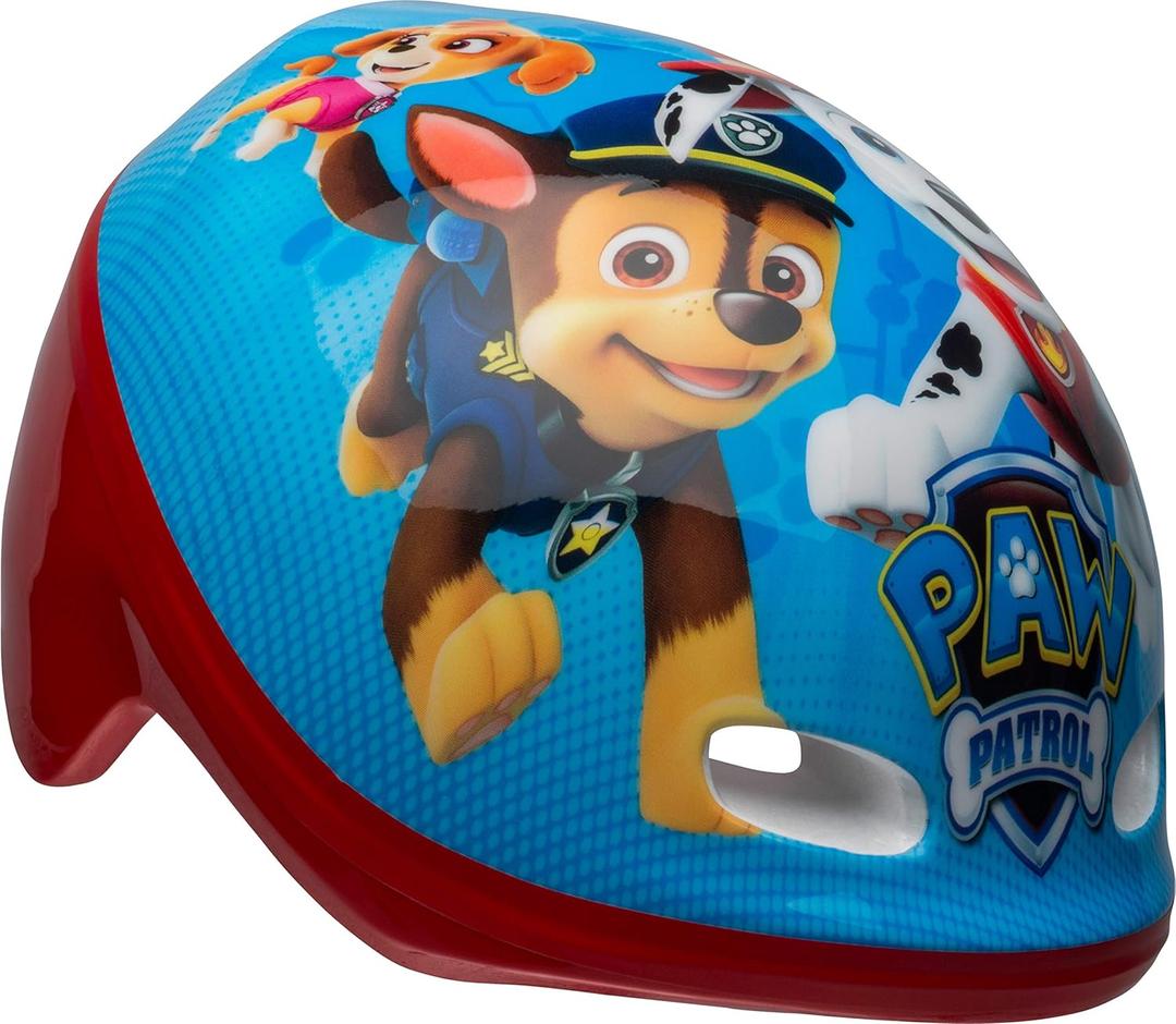 Bell Paw Patrol Child and Toddler Bike Helmets (Toddler (48-52 cm), Blue Multi Character)