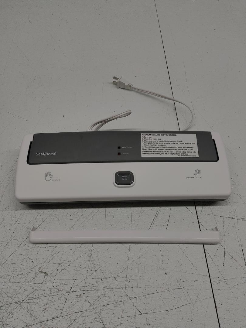 Manual Vacuum Sealer System & Starter Bags - FSSMSL0160-000,White