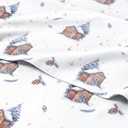 Twin Christmas Home Sheet Set - Holiday Xmas Pattern Bedding Set - Deep Pockets - Snug Fit - 3 Piece - Wrinkle Free & Easy Care - Comfy Festive Winter - Holiday Sheets for Women, Men, Kids and Teens