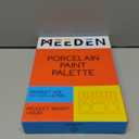 MEEDEN Ceramic Watercolor Palette,17-Well White Porcelain Mixing Tray Artist Painting Palette, Rectangle Painting Tray Palettes for Watercolor Gouache Acrylic Painting 9" x 6.5"