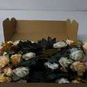 Hotop 12 Bunches of Artificial Roses Flowers Centerpiece 144 Heads Silk Faux Roses Bouquets for Table Decoration Realistic Bouquet Arrangement Boho Faux Flowers for Wedding(Champagne)