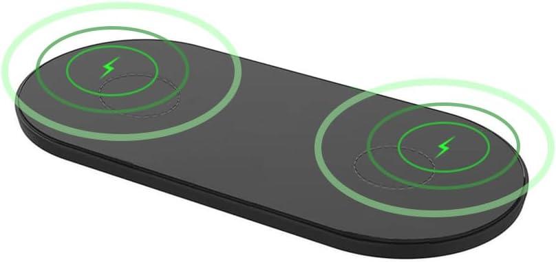 Sinandcx Wireless Charging, 3-in-1 Wireless Charging Station, Qi2-Agreement 15W Wireless Charger for IP16/ 15/ 14/ 13/ 12, Headphone Storage Box， Included -Black, 45W Charging
