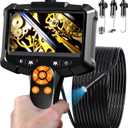 Daxiongmao Endoscope Camera with Light, 1080P HD Borescope with 8 Adjustable Lights, IP67 Waterproof Snake Camera, Ideal for Inspecting Walls, Vents, Automotive Engines, Pipes - Tool for Men (16.4 ft)