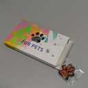 SCENEREAL Dog Paw Protector Anti-Slip Grips to Keeps Dogs from Slipping On Hardwood Floors, Best for Summer Hot Pavement, Dog Shoes Booties Socks Replacemen S 48 Pieces (S: 1.6"x1.3"(L*W), Gray & Orange & Blue 48pcs 12sets)