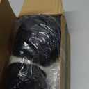 Bearington Domino Cat Stuffed Animals - 15" Realistic Tuxedo Cat Plush - Black and White Kitty Plushies with Soft Fur and Lifelike Details - Adorable Cuddly Gift for Kids and Adults