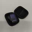 Valkit Compatible Airpods 3rd Generation Case with Lock Clip, Carbon Fiber Hard Shell AirPods 3 Case Cover with Keychain for Men Women Cool Shockproof Protective Case for Air Pods 3rd Gen, Black/Blue