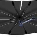 Windshield Sun Shade Umbrella for Chevrolet Equinox 2018-2025, Foldable Car Sunshade(No Gaps), Highly Reflective Front Window Sun Shield Visor for UV Protection, Keep Car Cool Accessories