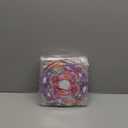 Panelee 12 Pcs Butterfly Floral Paper Lanterns Party Decorations 8 Inches Hanging Round Pink Purple Flower Paper Lanterns for Summer Tea Party Baby Shower Wedding Bridal Ceiling Decor Supplies