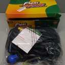 Flexi Hose Expandable Garden Hose with 8 Function Nozzle, 150FT - Lightweight Retractable Garden Hose, Water Hose - No-Kink Flexibility, 3/4 Inch Solid Brass Fittings and Double Latex Core