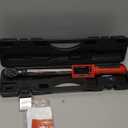 Digital Torque Wrench 3 8 Drive, 5-100FT-LB/0-135N.M, Torque Range Accurate to 2%,Electric Torque Wrench with Buzzer and LED Flash Notification for Bike/Motorcycle/Auto Repair