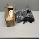 Mengersi Canopy Bed Curtains with Poles for King,Queen,Full and Twin Bed, Bed Canopy Drapes Sheer Curtains for Girls Adults Bedroom Decoration (Black)