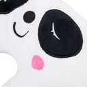 EKDJKK Travel Pillow for Kids, Cute Animal Neck Pillow Support U Shaped Cushion Plush Soft Rest Reading Pillow Sleeping Pillow for Airplane Train Car (Panda)
