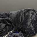 SEALY Heated Electric Blanket Full Size, Flannel & Sherpa Heating Blanket with with 10 Heating Levels & 1-12 Hours Auto Shut Off, Fast Heating Blanket, Machine Washable, Grey, 80 x 84 Inch