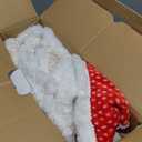 Westinghouse Christmas Heated Throw Blanket, Super Soft Flannel to Sherpa Electric Throw with 6 Heating Levels & 2-10 Hours Auto Off, Fast Heating & Overheat Protection, 50x60 Inch