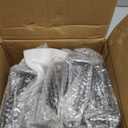 1/2" Stake Pocket D Ring - 2" x 4" Adjustable Trailer Pocket D Rings with Hitch Pin - 12,000lbs Heavy Duty Removable D-Ring Tie Down for Utility Trailers or Flatbed Trucks (4PK)