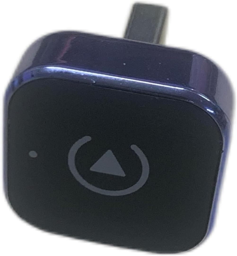 (2026 Upgraded) Wireless CarPlay Adapter for Apple iPhoneAndroid, Small Size,Plug and Play,Fast and Stable Connection Wireless Adapter for CarPlayAndroid-No Latency to Screen(Purple)