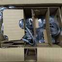 Panasonic Cordless Phone, Easy to Use with Large Display & Big Buttons, Flashing Favorites Key, Flashlight, Call Block, Volume Boost, Talking Caller ID, House Phones, 2 Cordless Handsets - KX-TGU432B (Black)