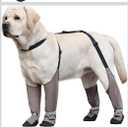 Waterproof Dog Shoes Anti-Slip Dog Shoes Reflective Boots & Paw Protectors with Adjustable Straps Booties for Hot Pavement, Hiking, Rainy and Snowy Days, XL Boots & Paw Protectors, XL