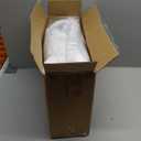 puredown 28 x 28 Feather Down Throw Pillow Insert, 1 Pack Euro Pillow for Decorative Bed Cushion Couch Sofa