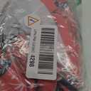 YONIQUE Women's Swimsuit Red/Black 18W