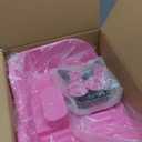 Portable Shampoo Basin for Kids, Baby, Children,Tear Free Hair Washing Basin Tray at Home (Pink)