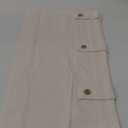 Archaeo Cotton Blend Button Tab Top Cafe Curtains, Valance, 54" x 14, Cream
