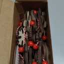 Blulu 9 ft Gingerbread Christmas Decoration Christmas Garlands Banners Gingerbread Decorations Candy Garland Hanging Ornaments for Xmas Tree Kitchen Wall Decor