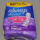 Always Discreet Adult Incontinence Pads for Women, Extra Heavy Absorbency, Long Length, Postpartum Pads, 45 Count