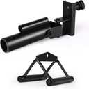 LIONSCOOL Power Rack Landmine Attachments, Ultra-Durable T-Bar Row Attachments with Wide Compatibility for Full-Body Workout in Home Gym
