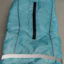 QBLEEV Warm Dog Coat Reflective Dog Jacket, Waterproof Dog Winter Coat Turtleneck Dog Clothes for Cold Weather, Thick Fleece Dog Snowsuit Christmas Dog Vest Pet Apparel for Small Medium Large Dogs M (Turquoise)