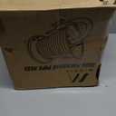 M MINGLE High Pressure Washer Hose Reel 150ft, Heavy Duty Steel Hose Reel, Manual Crank Power Washer Hose Reel with 3/8" Pressure Wash Whip Hose, Swivel Arm and Mounting Bracket, 4000 PSI