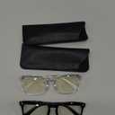 Blue Light Blocking Glasses Oversized Square Computer Glasses Anti Blue Light for Women Men