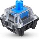 Ranked Gateron ks-15 Optical Key Switches for RGB Mechanical Gaming Keyboards | Plate Mounted (Gateron Optical Blue, 90 Pcs)