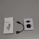 2-in-1 Wireless CarPlay & Android Auto Adapter, Plug & Play CarPlay Dongle Converts Wired to Wireless, Fast Auto-Connect, No Delay, Compact Design for iPhone & Android with USB/USB-C Port(Black)