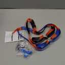 COOLOO Kids Swim Goggles, 2 Packs Swimming Goggles for Kids Girls Boys and Child Age 4-16 (02.black Red/Clear Lens&blue Red/Clear Lens)